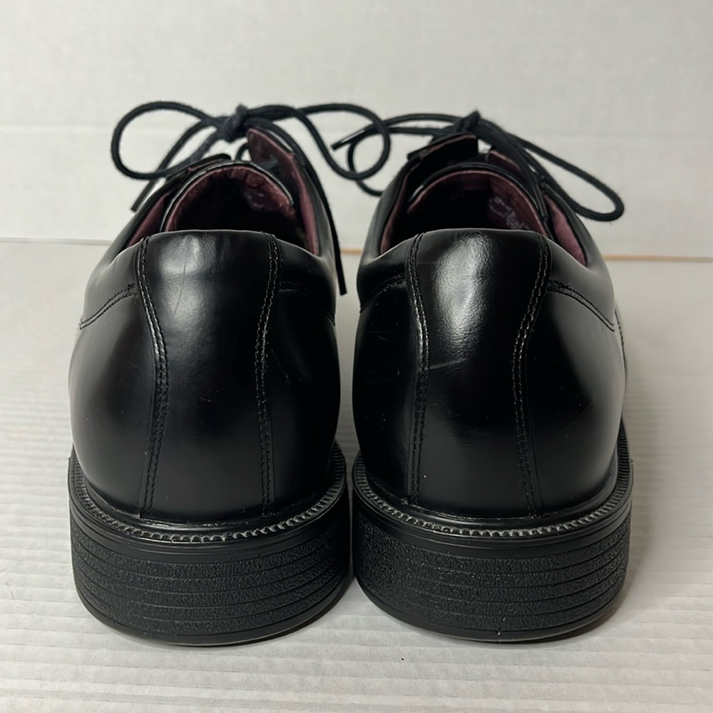 Rockport Men's Black Dress Shoes Size 10.5 Waterproof Leather Office Wedding - Picture 8 of 17